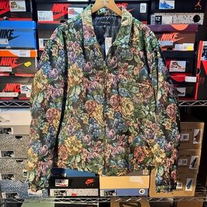 Farah Multicolor Floral Bomber Jacket